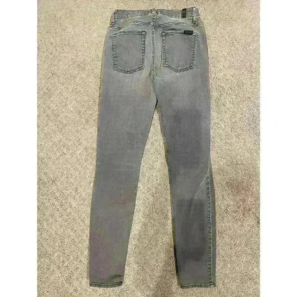 Seven For All Mankind Blair Jeans High Waist Ankle Skinny, size 27 - Picture 3 of 9